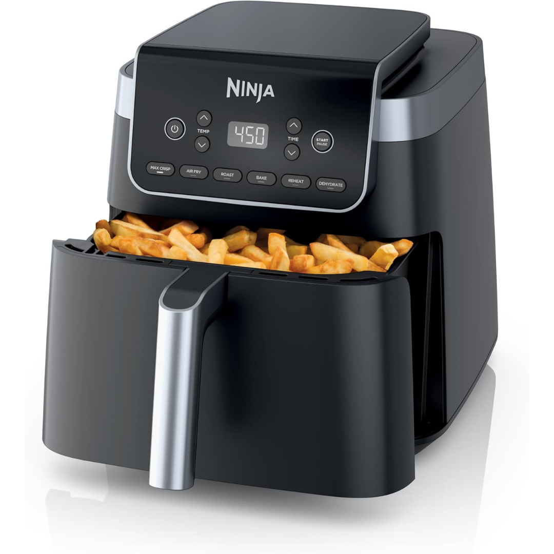 6.5-Quart Ninja AF181 Pro XL Air Fryer with 6-in-1 Cooking Functions