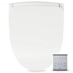 Bio Bidet Slim Two Electric Round Heated Toilet Seat with Warm Water