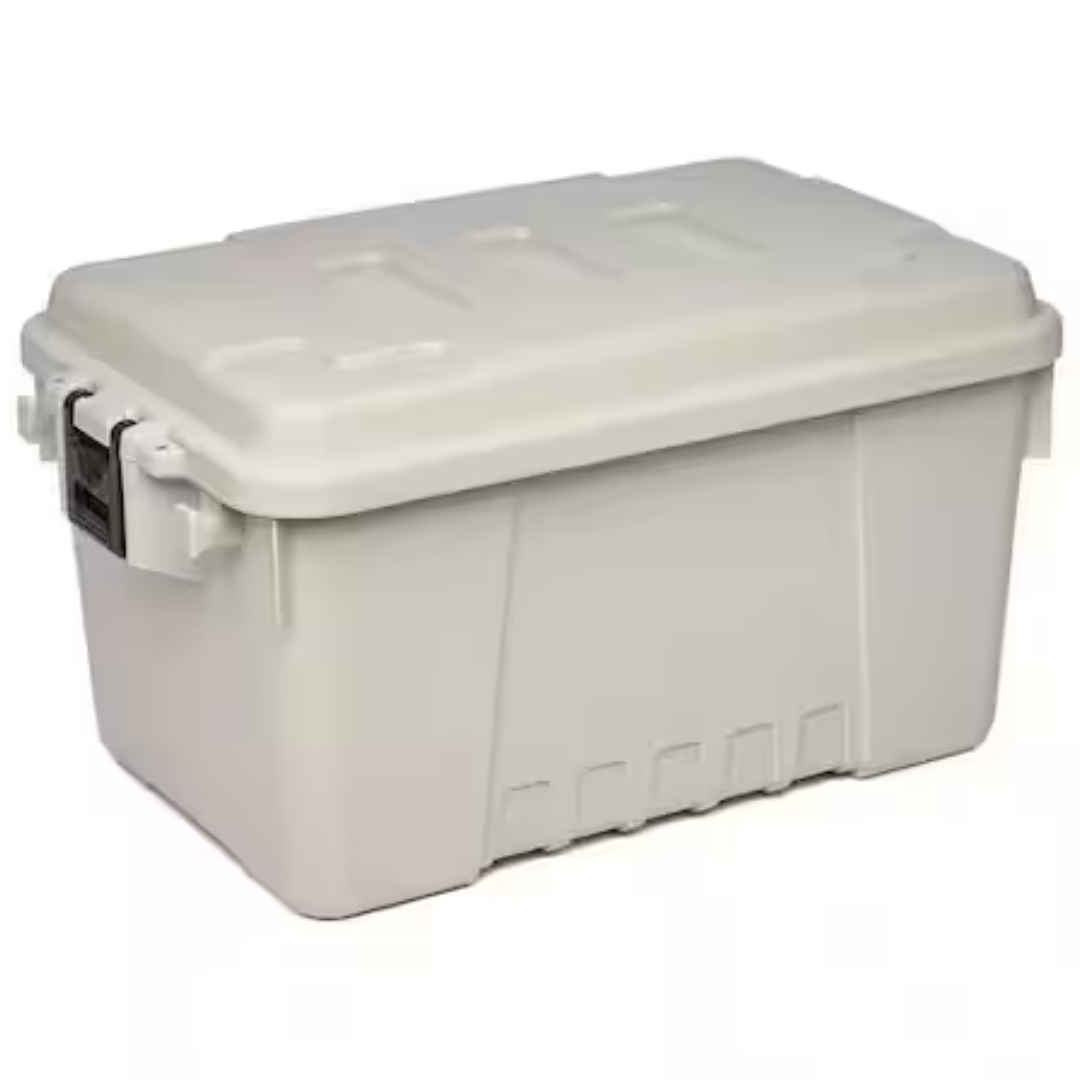 14-Gallon Plano Sportsman's Lockable Storage Trunk Box (Smoke)