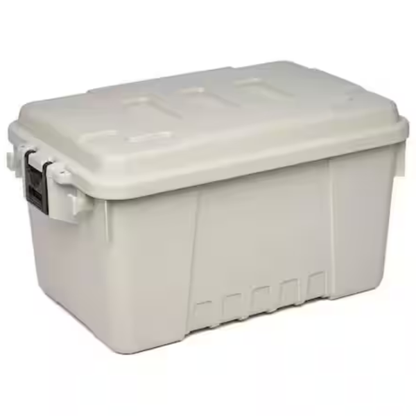 14-Gallon Plano Sportsman's Lockable Storage Trunk Box (Smoke)