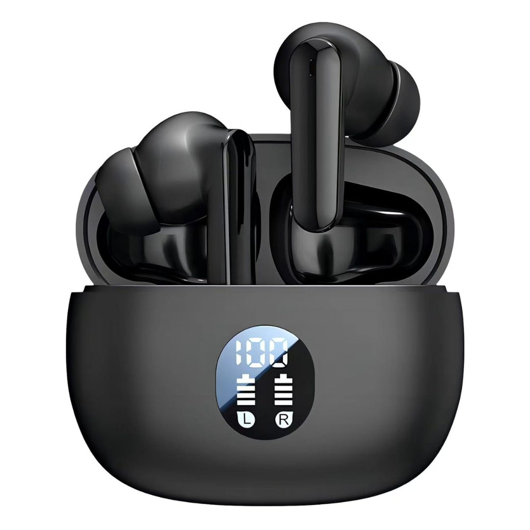 IPX7 USB-C Touch Control LED Bluetooth 5.4 Earbuds