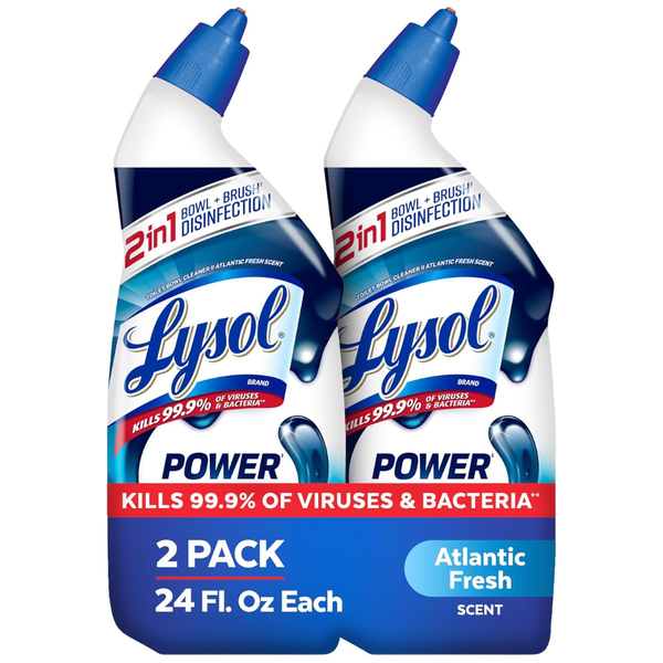 2-Pack 24-Oz Lysol Power Toilet Bowl Cleaner
