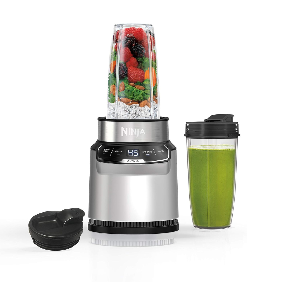 Ninja Nutri Pro Compact Personal Blender with two 24-oz To-Go Cups