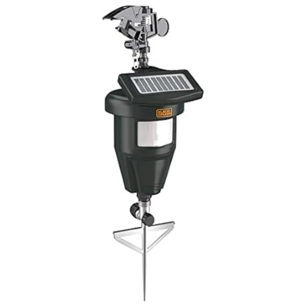 Solar Motion-Activated Water Spray Animal Repellent