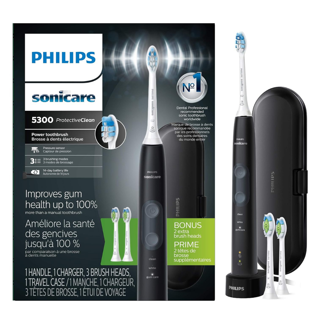 Philips Sonicare ProtectiveClean 5300 Rechargeable Electric Toothbrush