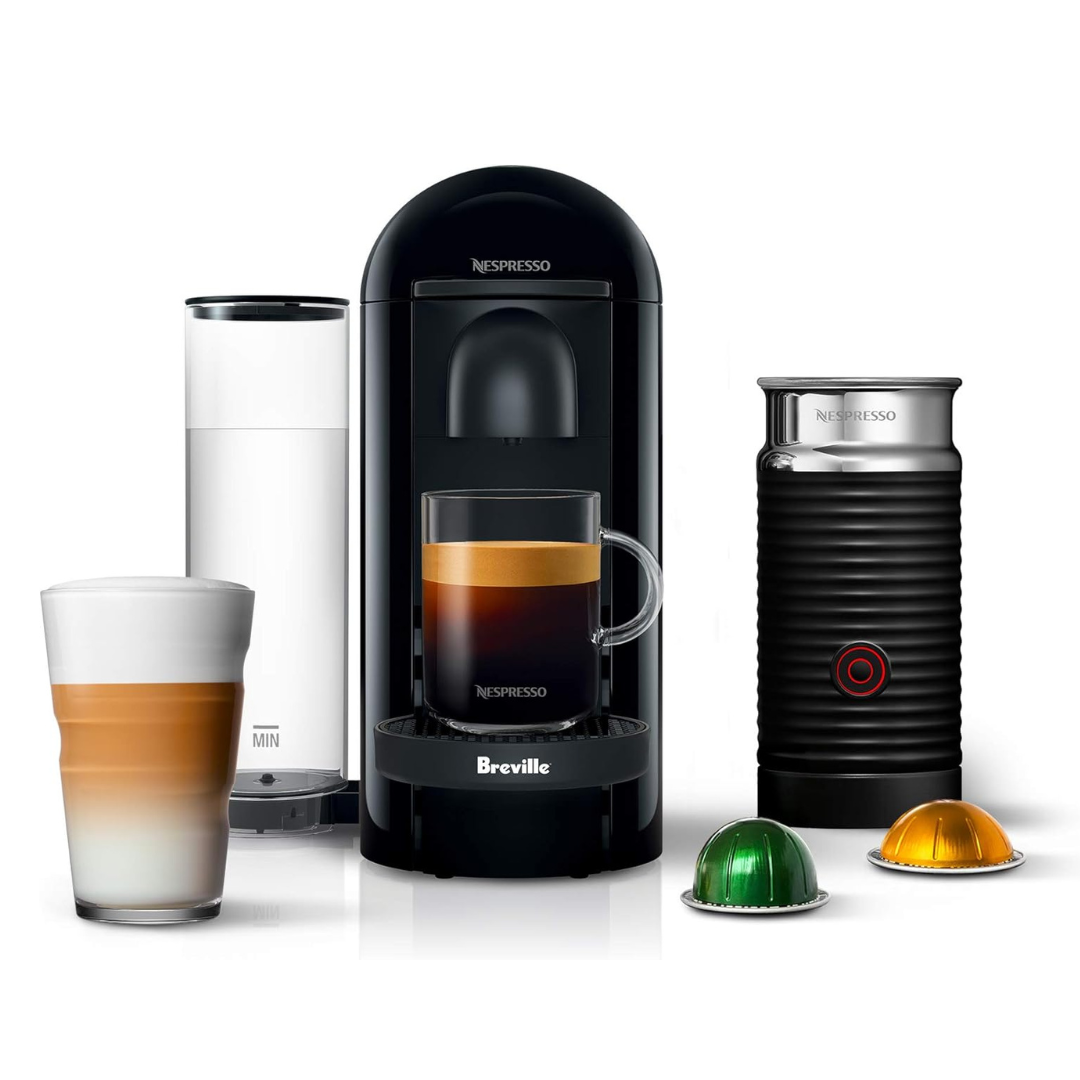 Nespresso Vertuo Plus Coffee & Espresso Maker w/ Frother