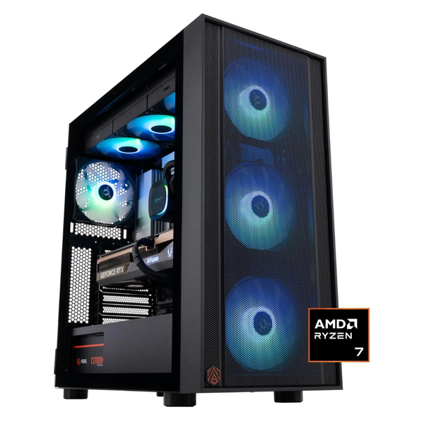 ABS Eurus Ruby Gaming Desktop (Ryzen 7 9800X3D / 32GB RAM / 2TB SSD / 16GB RTX 5080)