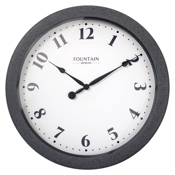 Fountain Designs Nordic 10.4" Small Analog Modern Clock
