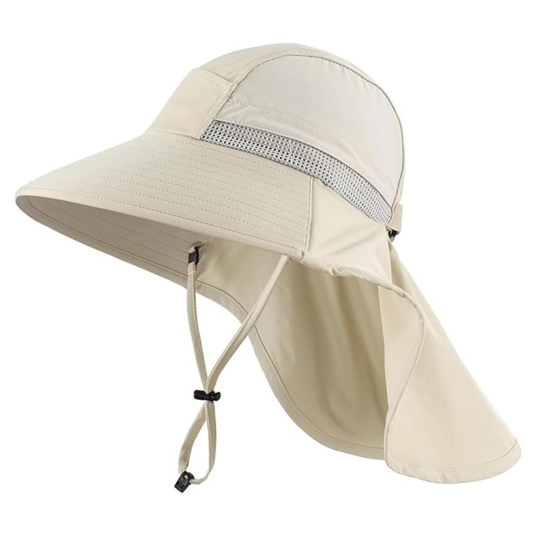 Connectyle Kids UPF50+ Wide Brim Sun Protection Bucket Hat