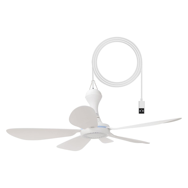 16.5" Detachable Blades 5V USB Portable Ceiling Fan