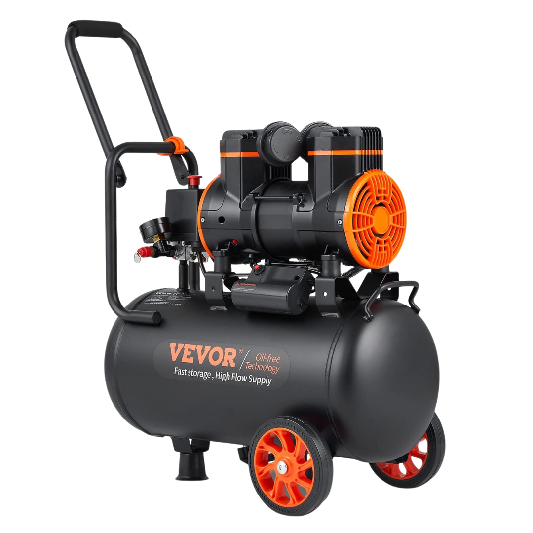 VEVOR 6.3 Gallon Max 116PSI 70 dB Ultra Quiet 2 HP Air Compressor