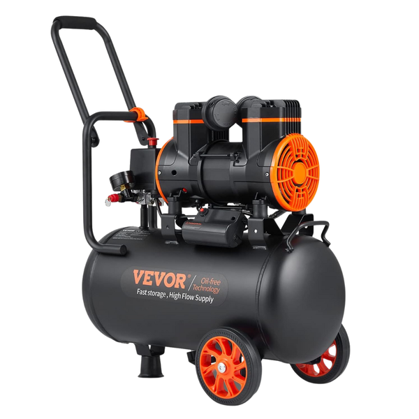 VEVOR 6.3 Gallon Max 116PSI 70 dB Ultra Quiet 2 HP Air Compressor