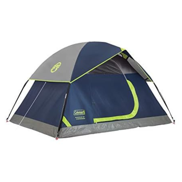 Coleman Sundome 2-Person Camping Tent (Navy Blue)