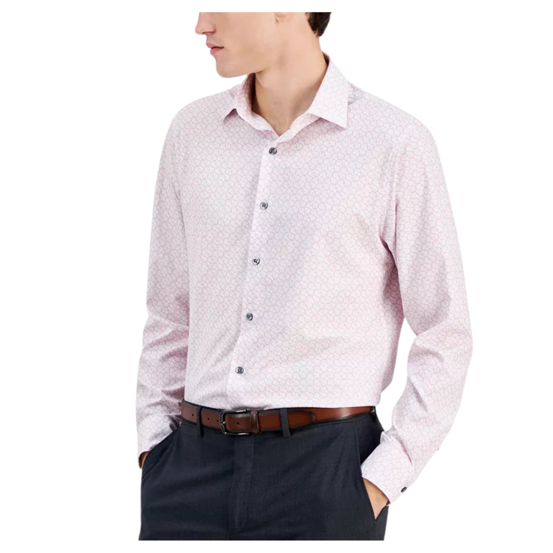 Alfani Men's Yvan Round-Print Dress Shirt (2 Colors)