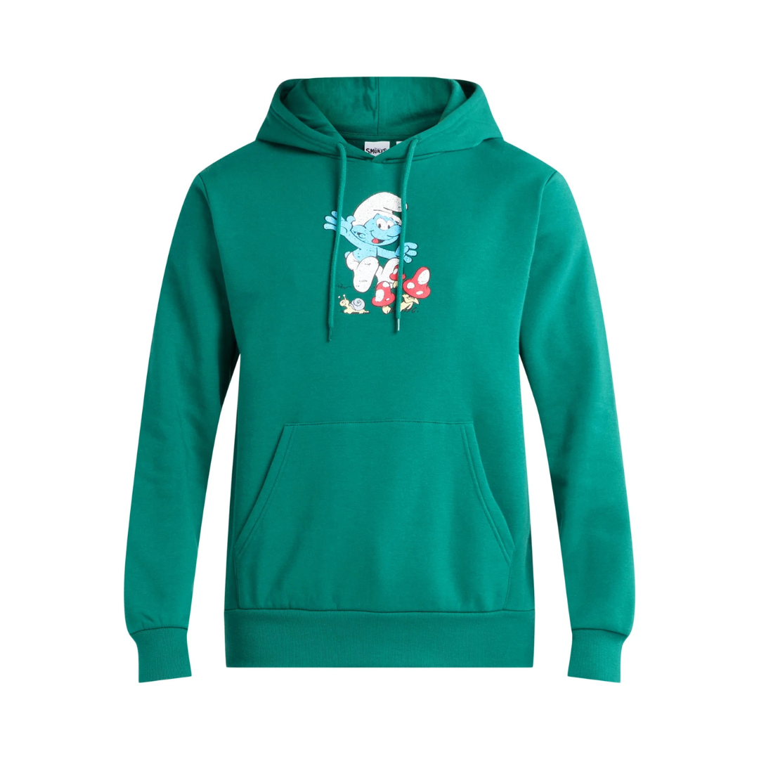 Smurfs Men's Graphic Print Hoodie With Long Sleeves