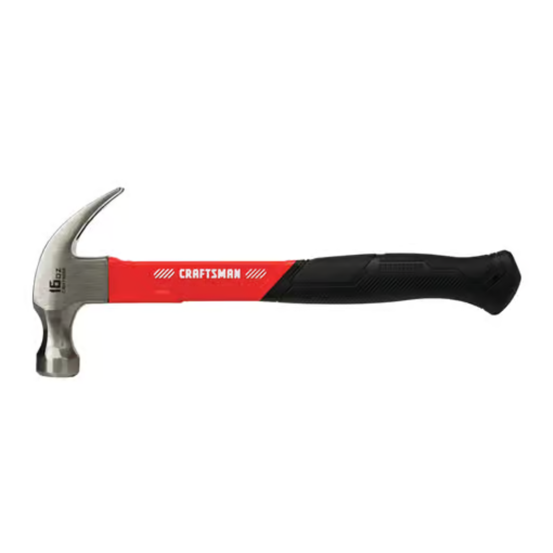 Craftsman 16 oz. Claw Nailing Hammer Steel Head Fiberglass Handle