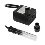 Sunnydaze 70 GPH 24V Flow Rate Submersible Water Pump