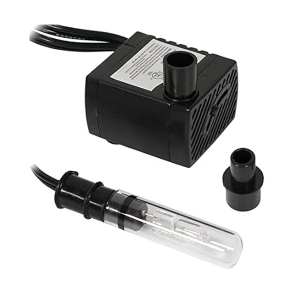 Sunnydaze 70 GPH 24V Flow Rate Submersible Water Pump