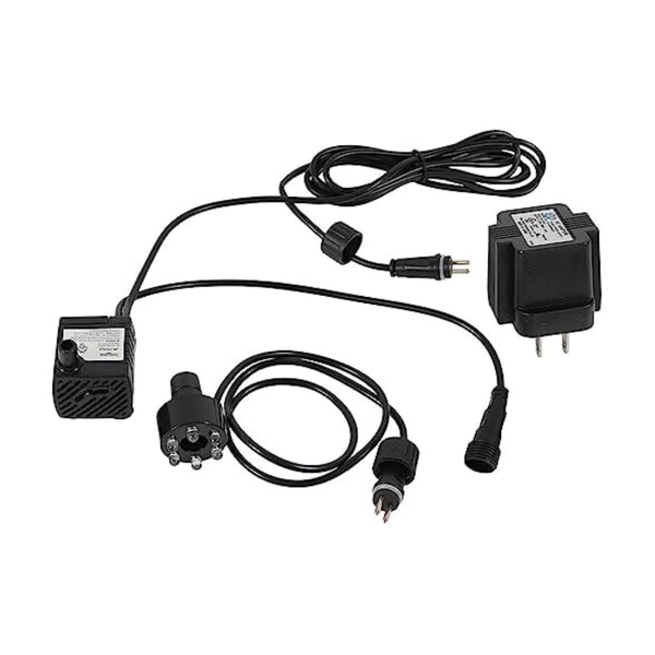 Sunnydaze 12V Fountain Pump With LED Light