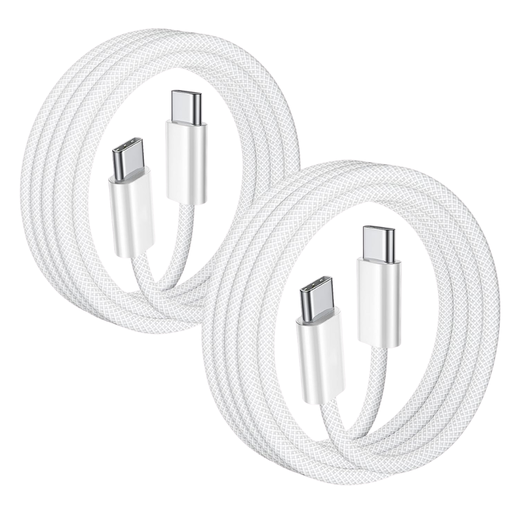 2-Pack Orseoose 3ft 60W USB-C To USB-C Charging Cord