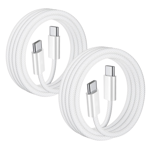 2-Pack Orseoose 3ft 60W USB-C To USB-C Charging Cord