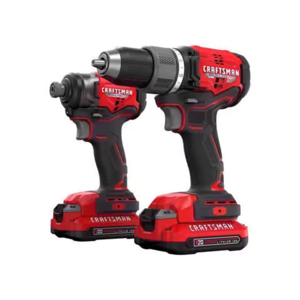Craftsman V20 RP Cordless Brushless 2 Tool Combo Kit + 2 FREE Select Tools