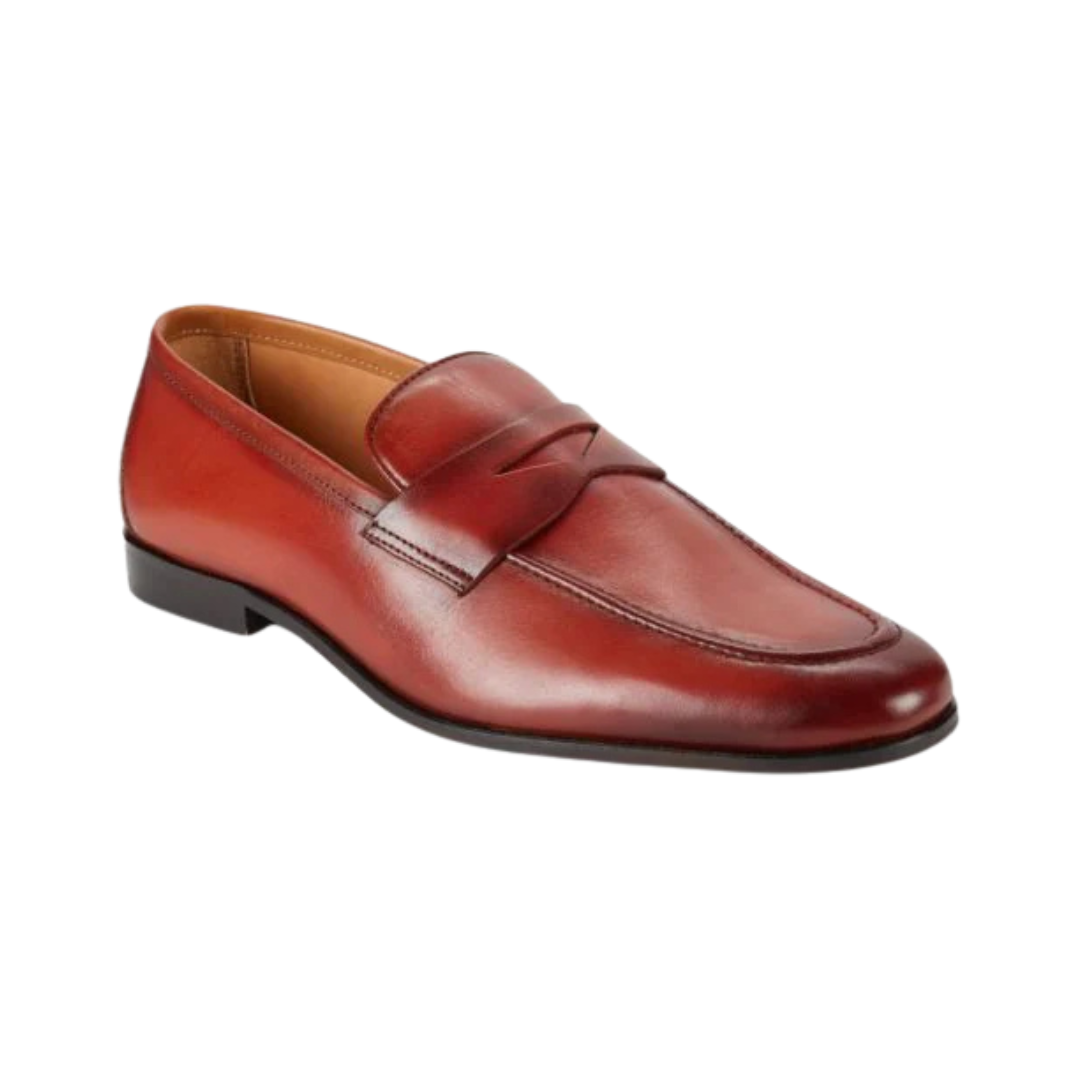 Saks Fifth Avenue Toby Leather Penny Loafers