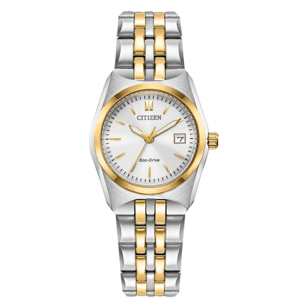 Citizen Eco-Drive Corso Two-Tone Womens Watch