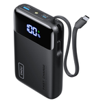 INIU 20000mAh 45W Power Bank W/ Built-In USB-C Cable