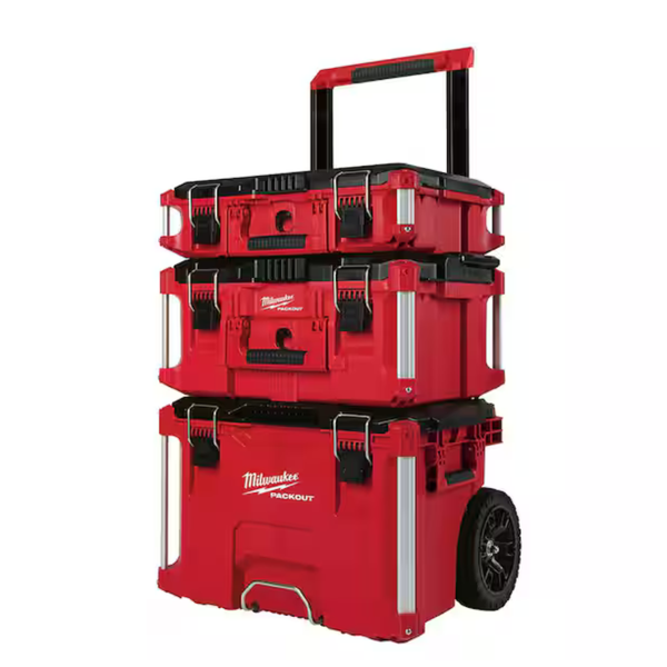 Milwaukee Packout 22" Rolling Modular Tool Box LP Handle (Large + Medium)