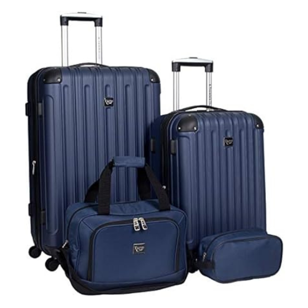 4-Piece Travelers Club Midtown Hardside Luggage Set