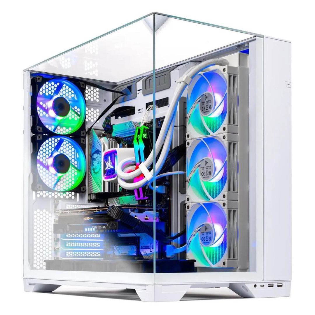 Skytech O11 Vision Gaming Desktop (Ryzen 9 9900X3D / 32GB RAM / 1TB SSD / 16GB RX 9070 XT)