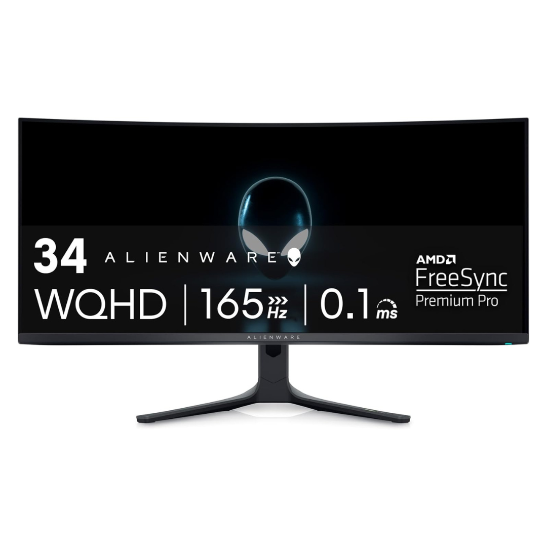 Alienware AW3423DWF 34" 1440p Curved 0.1ms 165Hz QD-OLED FreeSync Premium Pro Gaming Monitor