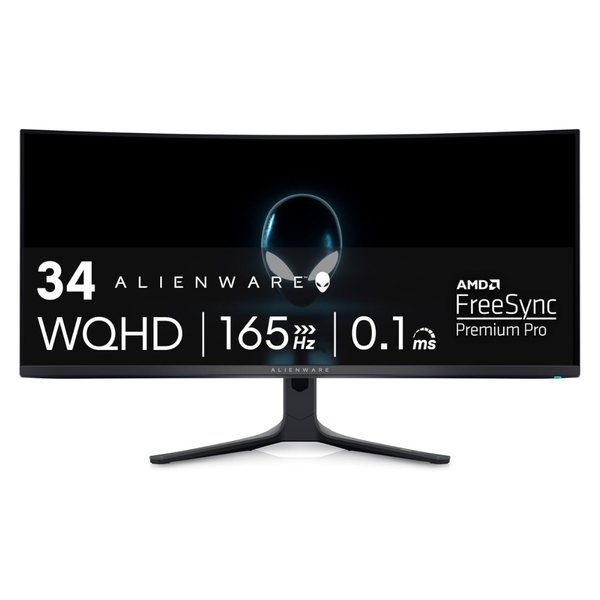 Alienware AW3423DWF 34" 1440p Curved 0.1ms 165Hz QD-OLED FreeSync Premium Pro Gaming Monitor