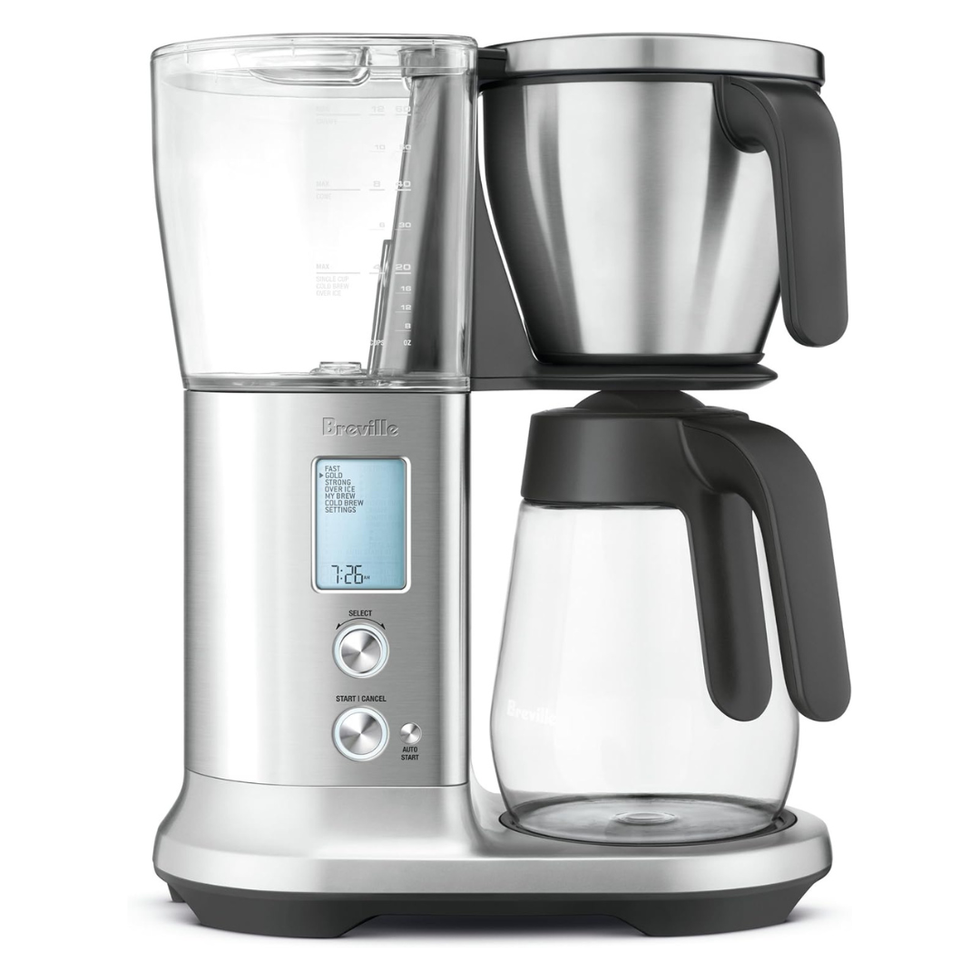Breville Precision Brewer 12-Cup Drip Coffee Machine With Glass Carafe