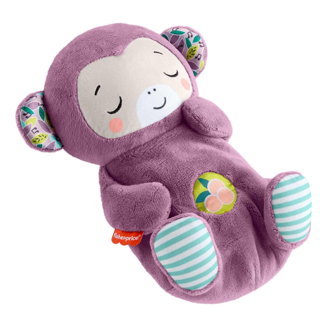 Soothe n Snuggle Purple Monkey Plush Baby Toy