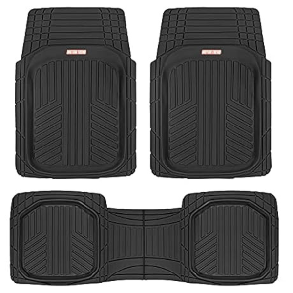 Motor Trend FlexToughXL Automotive Floor Mats Full Set