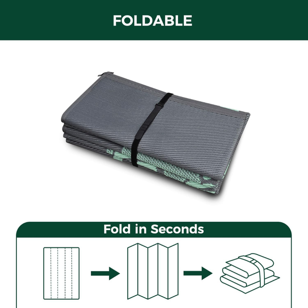 9ft x 11ft Large Waterproof Portable RV Camping Rug