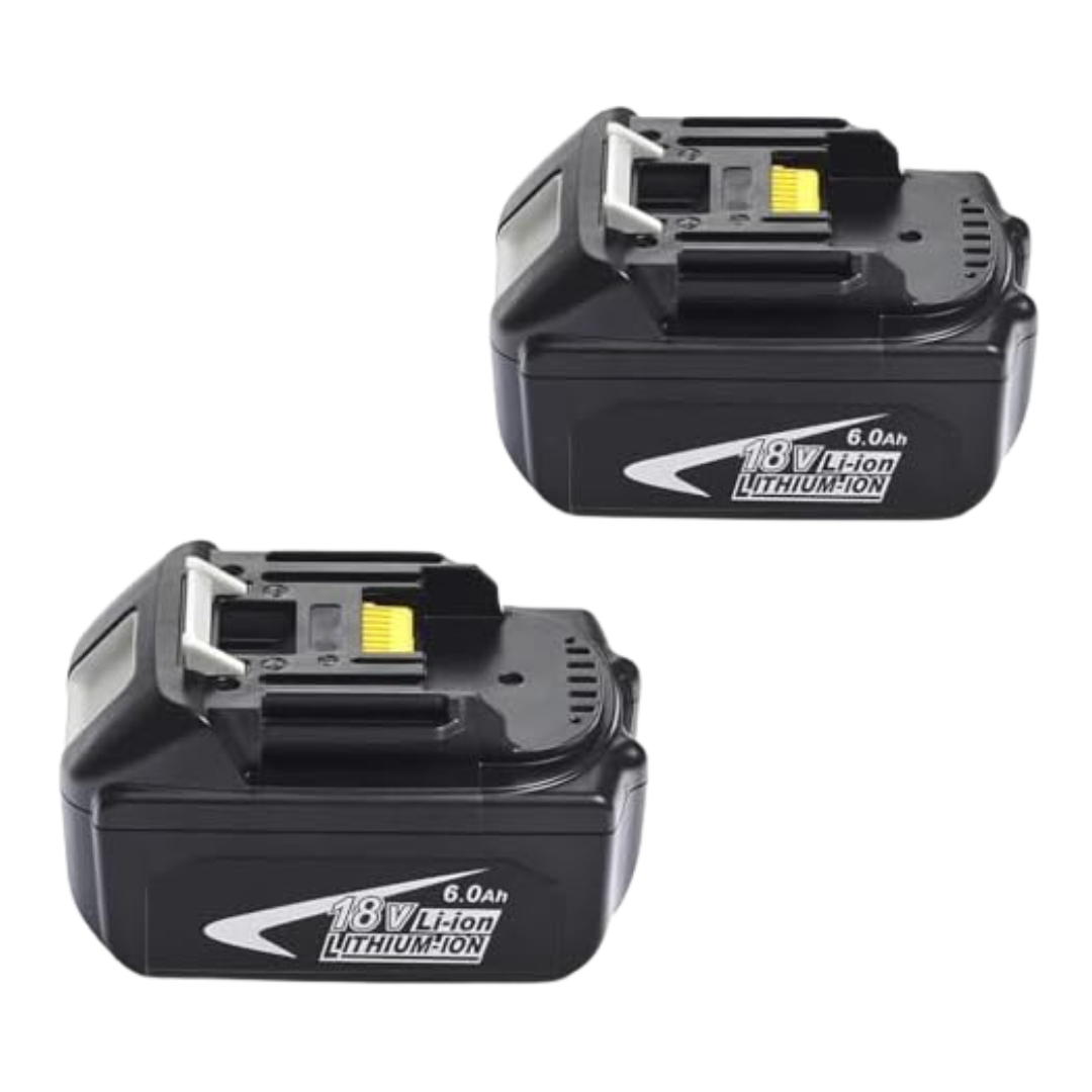 2-Pack Simple Plus+ Makita 18v Tools Battery Replacement