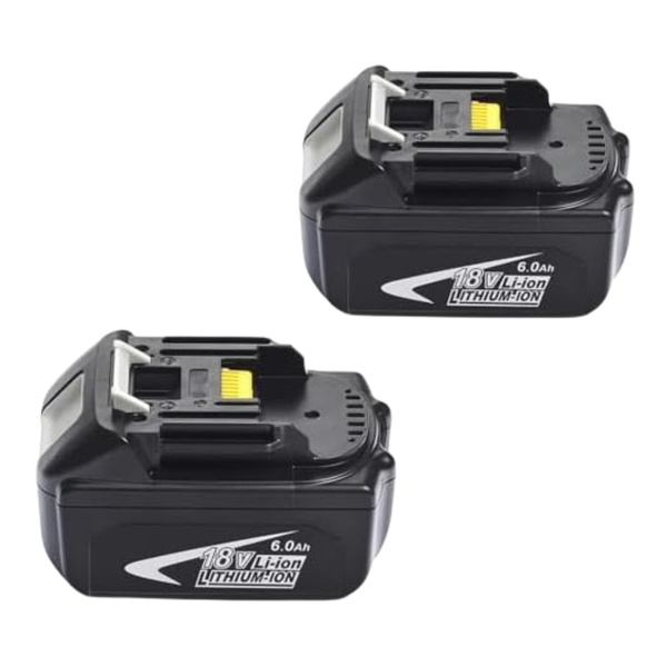 2-Pack Simple Plus+ Makita 18v Tools Battery Replacement