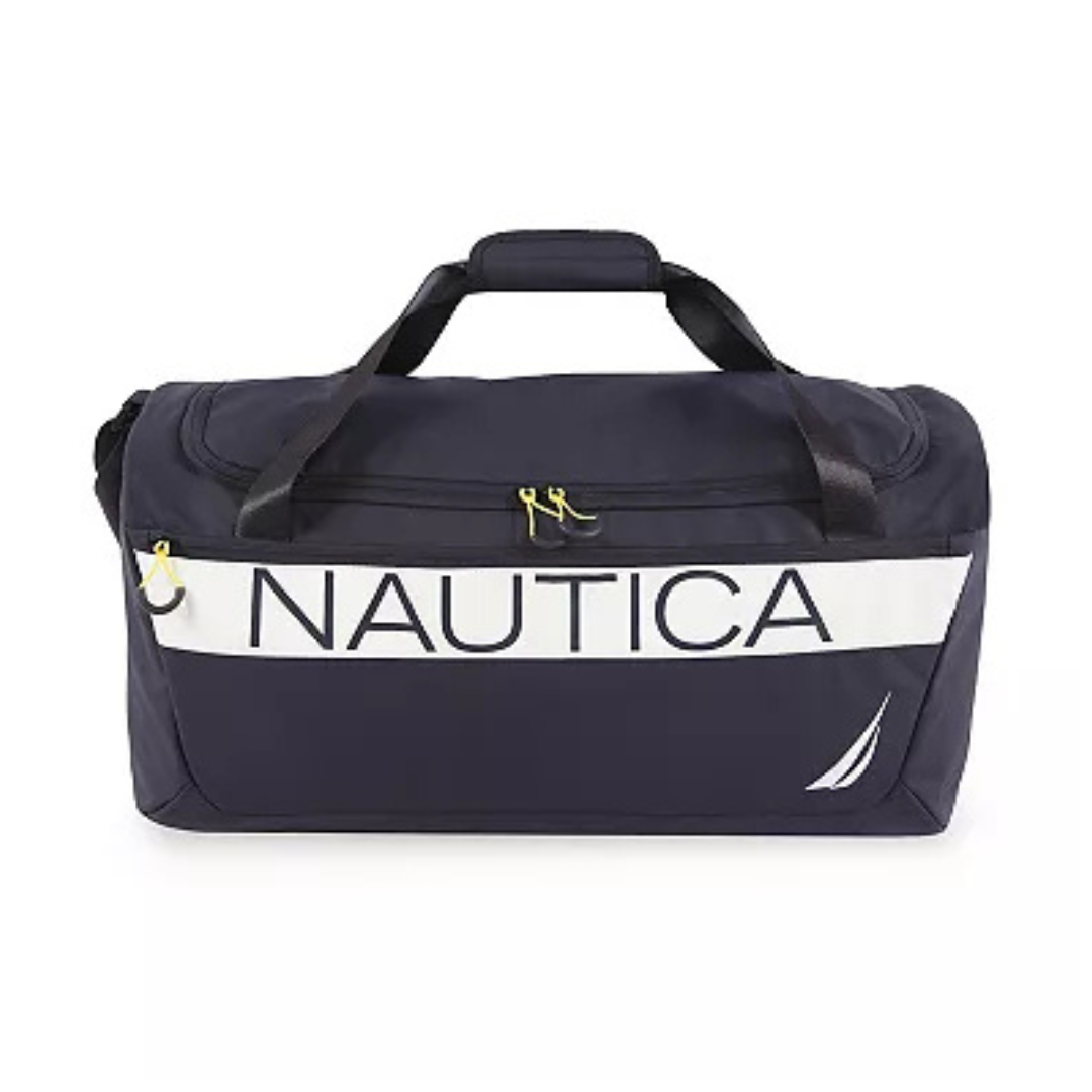 Nautica Sport Duffel Bag With Adjustable Shoulder Strap