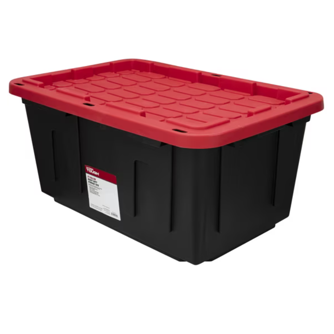 Hyper Tough 27 Gallon Large Plastic Storage Container