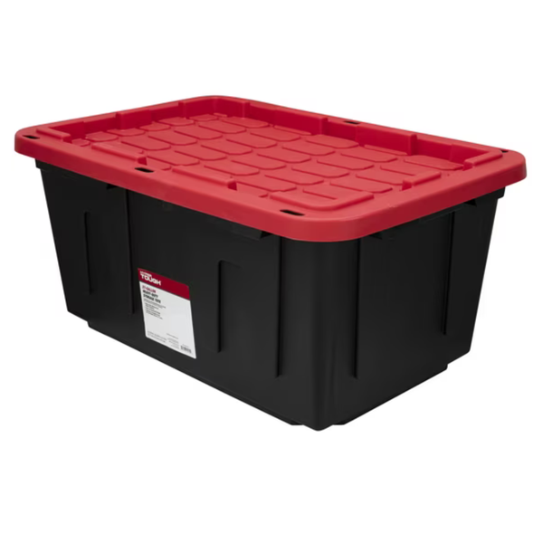 Hyper Tough 27 Gallon Large Plastic Storage Container