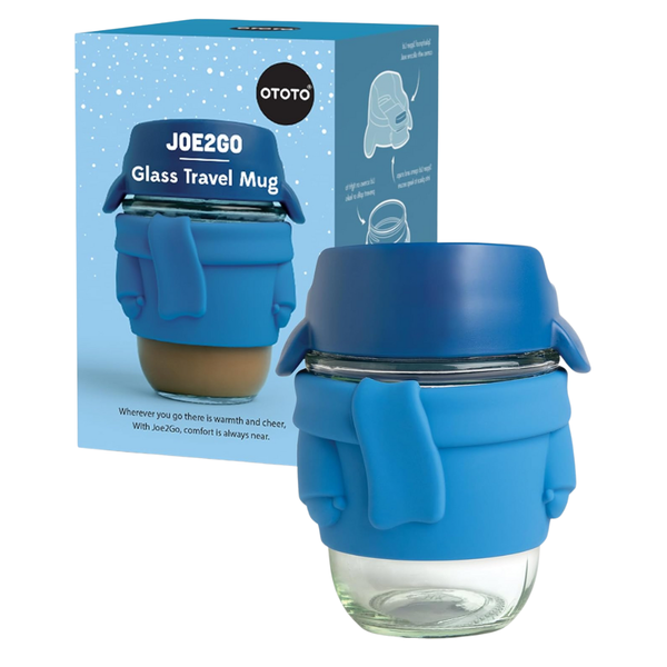 13-oz. Glass Travel Coffee Mug