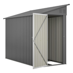 4x8-Foot Metal Wall Side Storage Shed