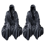 2-Piece 5.1" Resin Tabletop Gothic Decor Sitting Statue