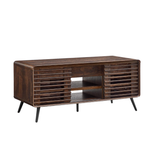 RedLemon 48" Lift Top Coffee Table With Slatted Sliding Door