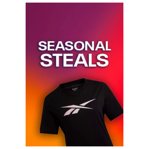 Seasonal Steals Event: 50% Off + Extra 60% Off Select Styles At Reebok