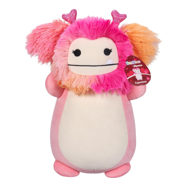 Squishmallows HugMees Original 14" Caparinne Pink Bigfoot Toy