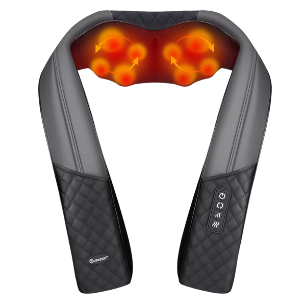 Upgarded 4D Shiatsu Neck & Shoulder Massager With Heat